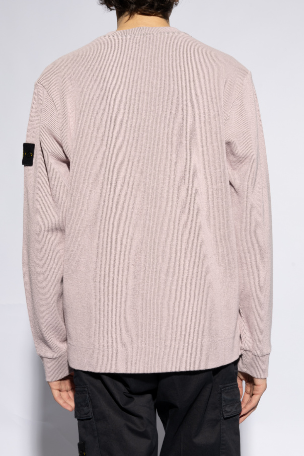 Stone island sweater on sale pink